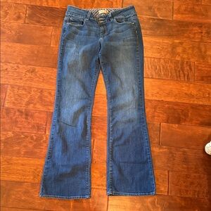 PAIGE Blue Flare Leg Jeans